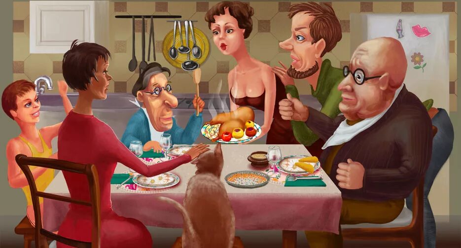 Кухонные посиделки. Посиделки на кухне. посиделки на кухне картина. карикатура посиделки на кухне. посиделки на кухне рисунок.
