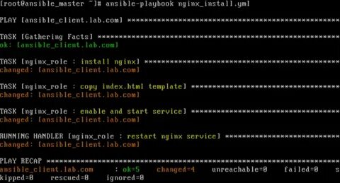 Ansible playbook примеры