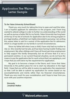 Application fee