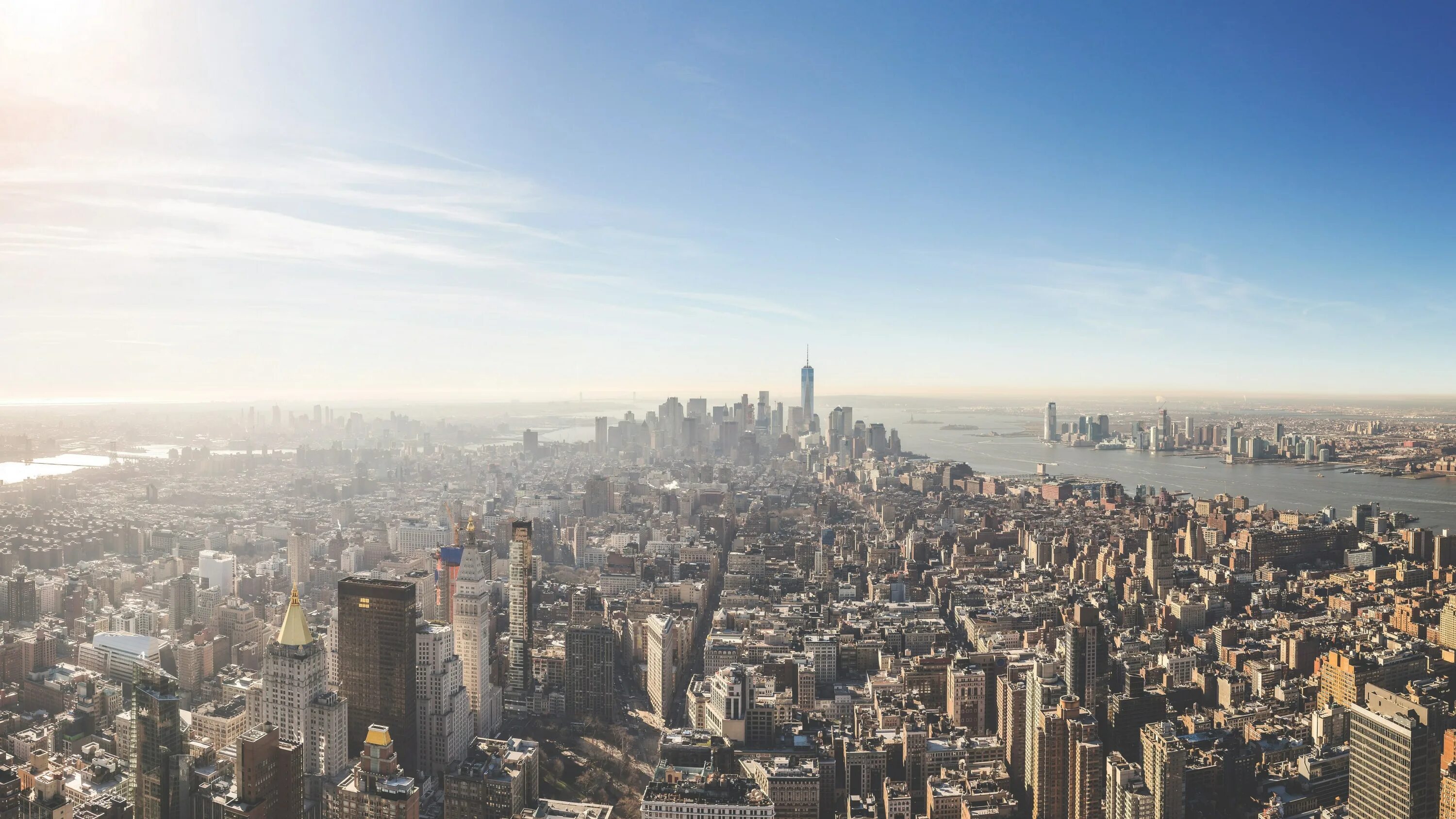 Куинс Нью-Йорк. Нью Йорк Горизонт. Нью Йорк город небоскребов. Панорама Нью Йорк 4к.