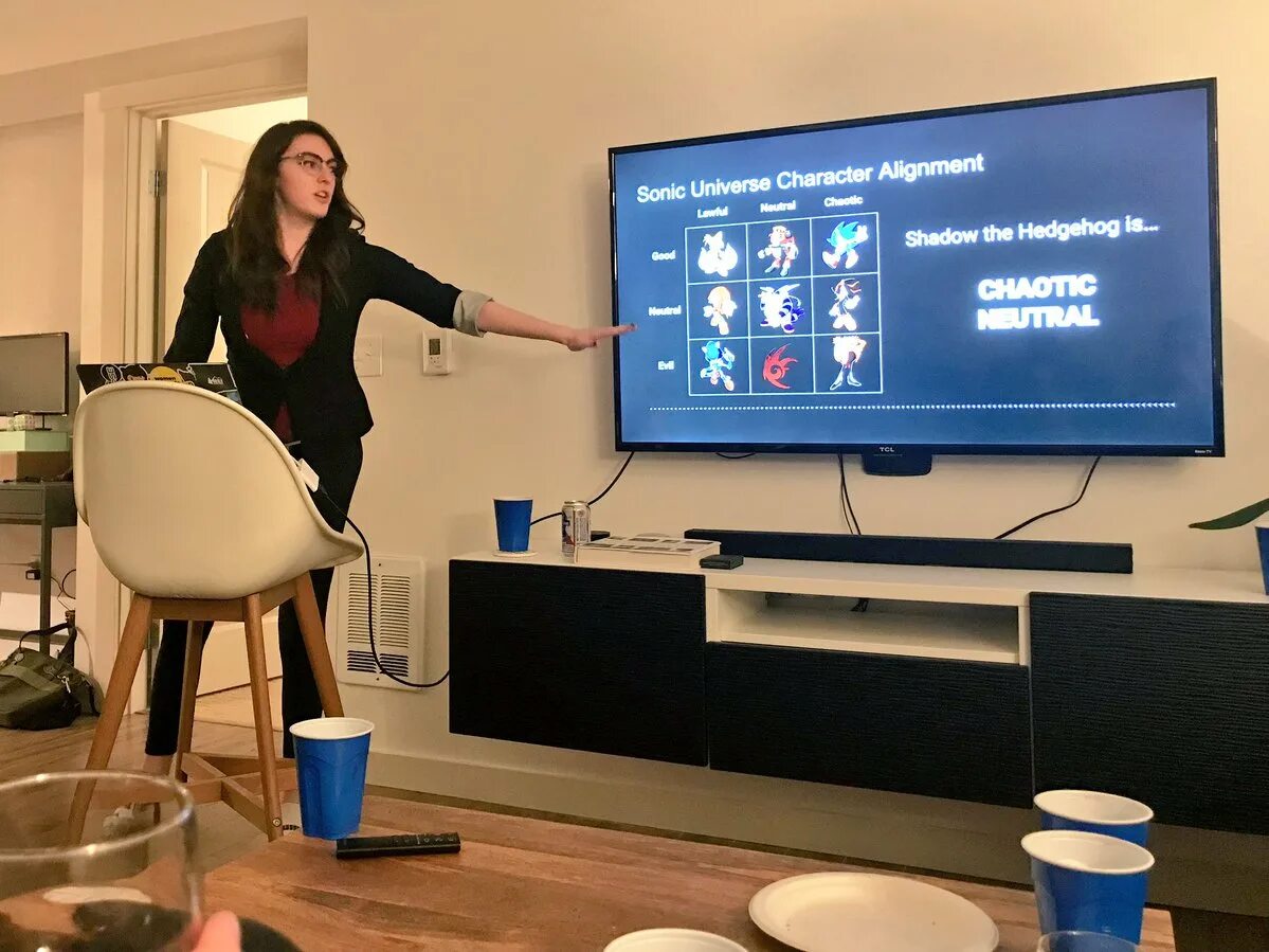 Presentation player