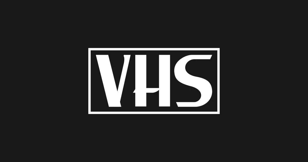 VHS Pal. VHS логотип. VHS Pal логотип. Логотип в стиле VHS.