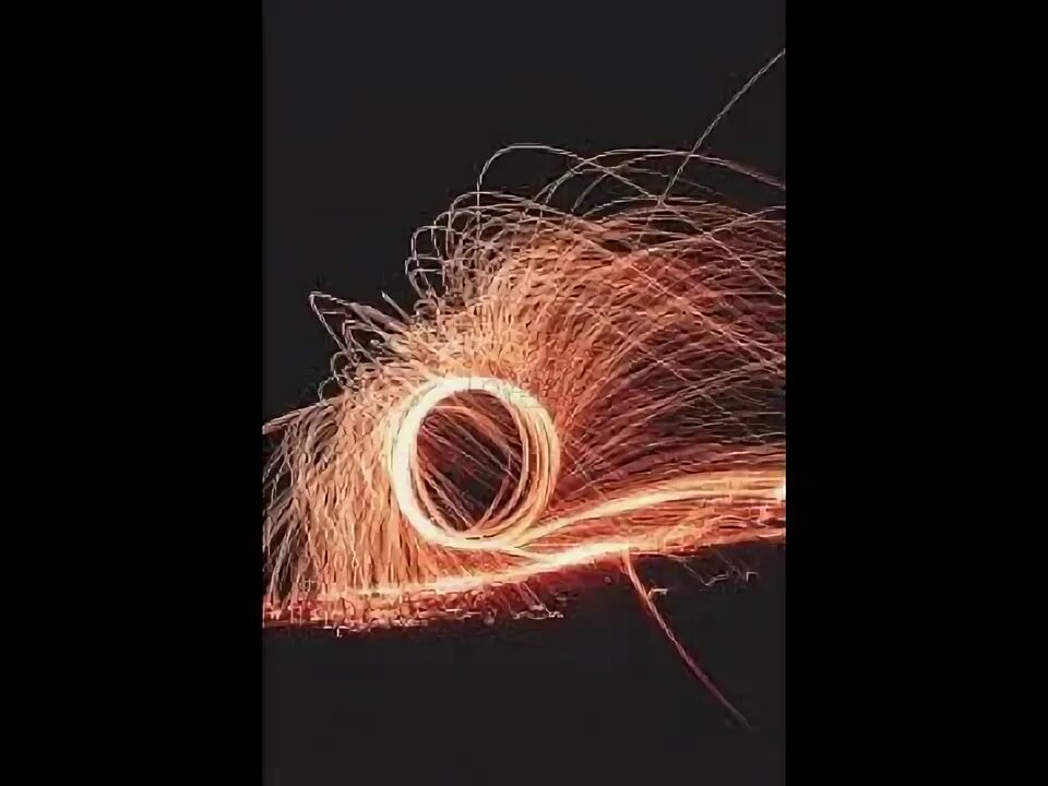 Как горит сталь