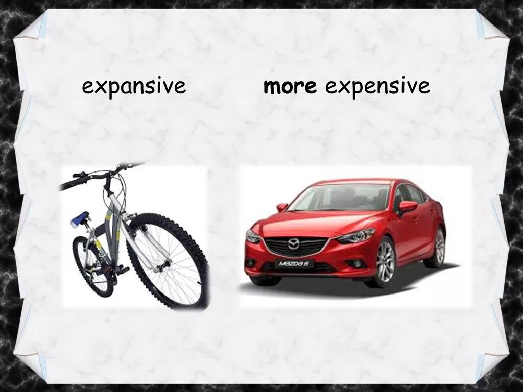 Expensive car перевод. More expensive. Expensive more expensive. Much more expensive. More expensive/most expensive.