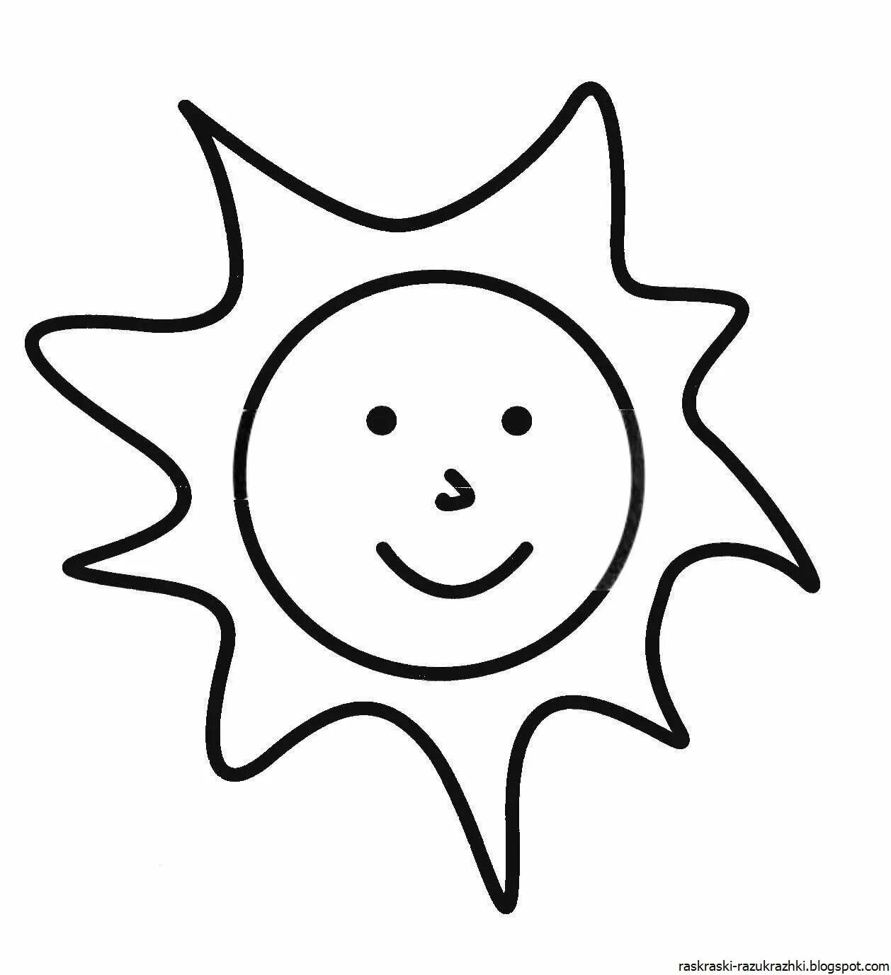 Солнышко раскраска для детей. Солнце раскраска. Простые раскраски для малышей. Солнце трафарет. Раскраски для детей 3 лет солнышко
