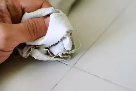 Как отстирать замазку