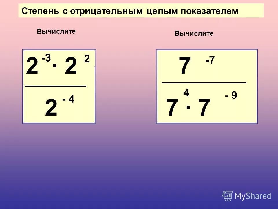 Вычислить 2 степени. Вычислить 2 степени