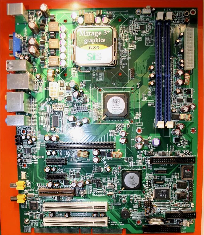 Mirage graphics. Sis m672. южный мост sis 968, bga. северный мост sis 672. sis mirage 3.