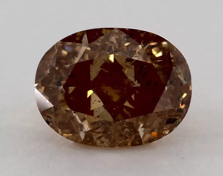 0.24 carat, Fancy Deep Brown Diamond, Pear Shape, VS2 Clarity, IGI, SKU 148407