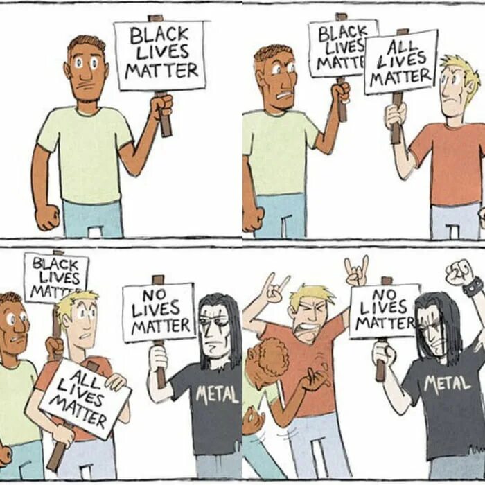 My live matter. Nobody lives matter. russian lives matter. black no matter. no life matters.
