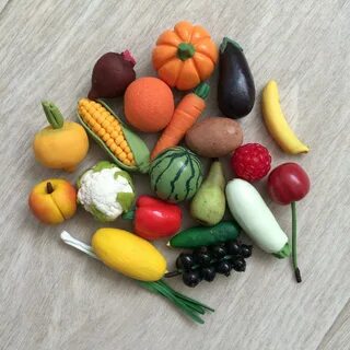 Как сделать из пластилина овощи