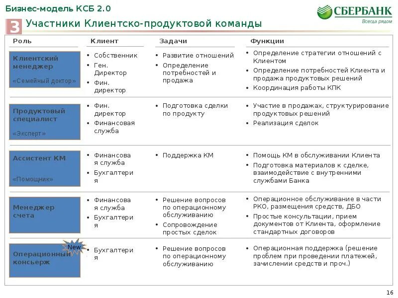 Продуктовая команда. Структура продуктовой команды. План развития клиента в продажах. Продуктовая модель бизнеса. Взаимодействие банка с клиентом.