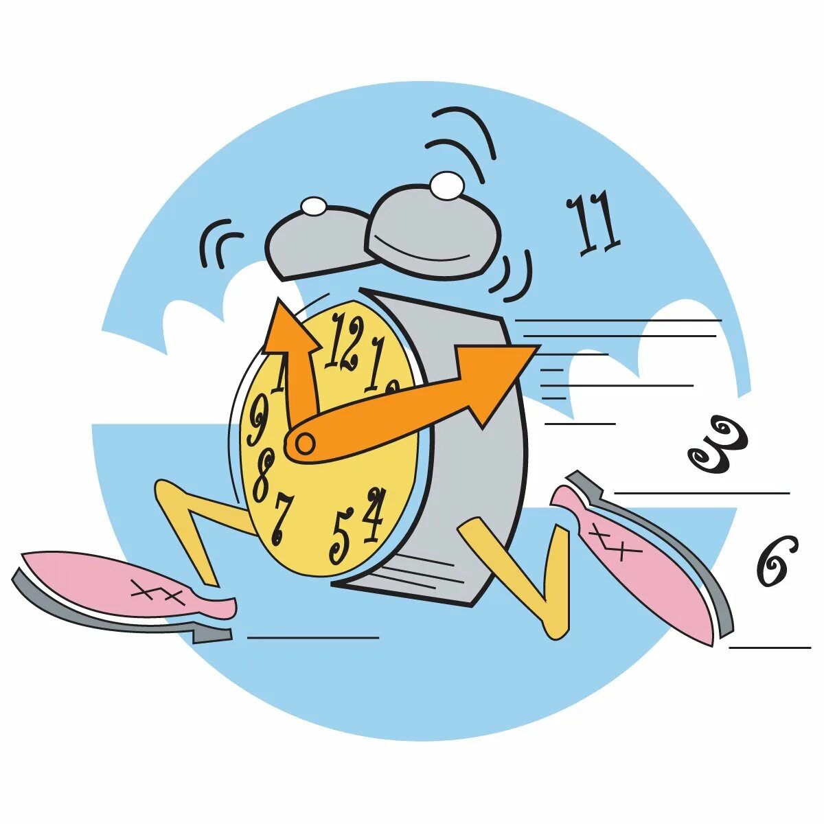 Время рисунок. Человек бежит на фоне часов. Часы спешат. Часы спешат. Опаздывающий человек.