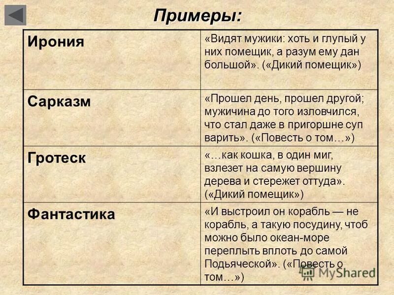 Сарказм произведения. Дикий помещик приёмы ирония. Сатирические приемы в ли. Ирония в сказке дикий помещик. Ирония в литературе примеры.