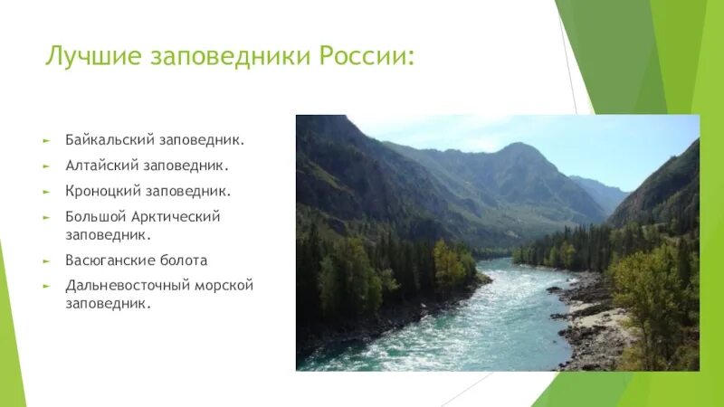 Сообщение о заповеднике 7 класс