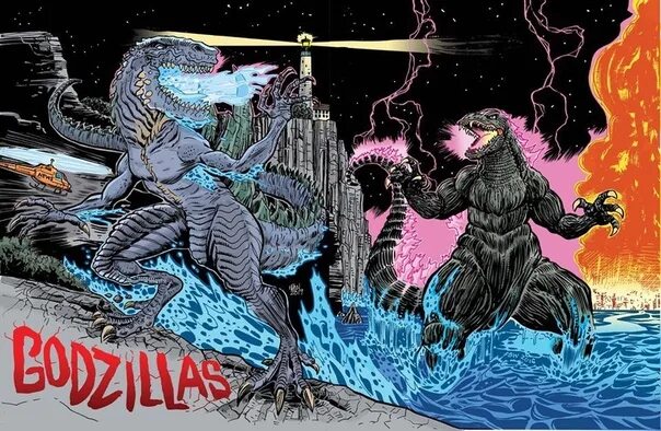 Kaiju universe. Годжира кайдзю. рай кайдзю nightcrawler. godzilla island 1997. kaiju godzilla.