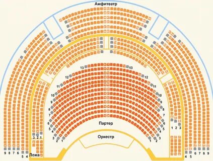 Партер 8 ряд