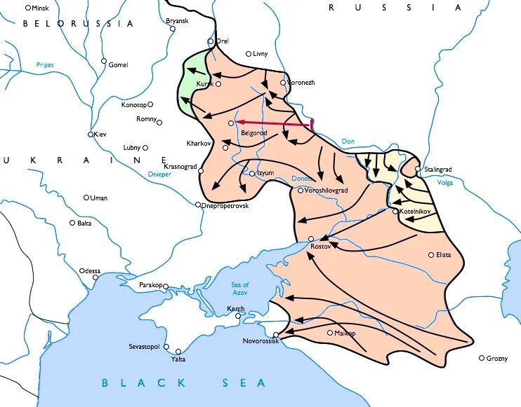 План блау. Операция Блау карта. Операция Блау 1942. Сталинградская битва план Блау. Карта Сталинградская битва план Блау.