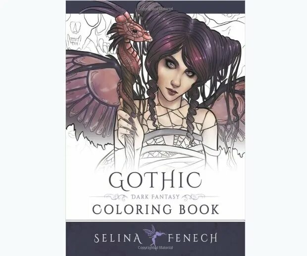 Gothic Color book. Селина темная Готика. Селина Степнова. Селина SOPFIX.