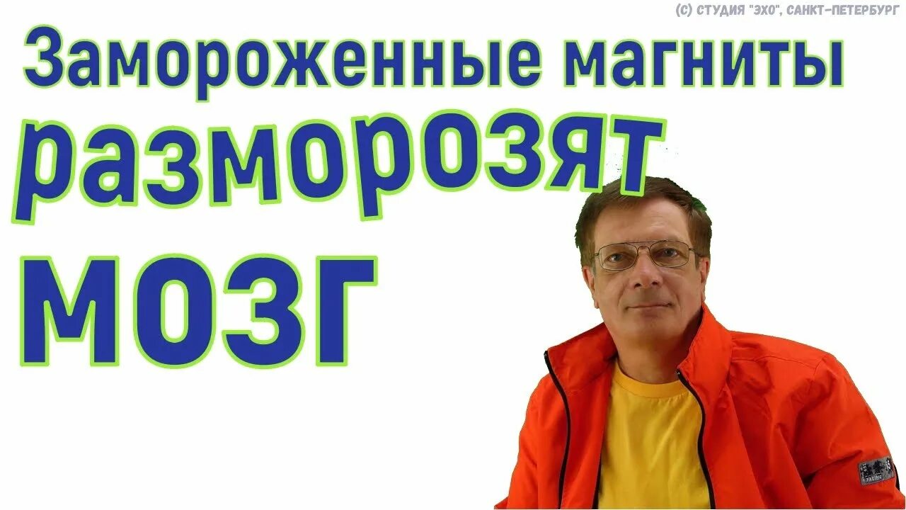 Курс 98 года. Магниты разморозят мозг. Криодинамика по Никитину схема применения.