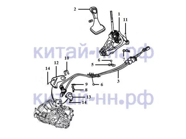 Прокладка поддона АКПП EC7 EC7RV (1066002099) Geely Emgrand (EC7-RV) - купить в 