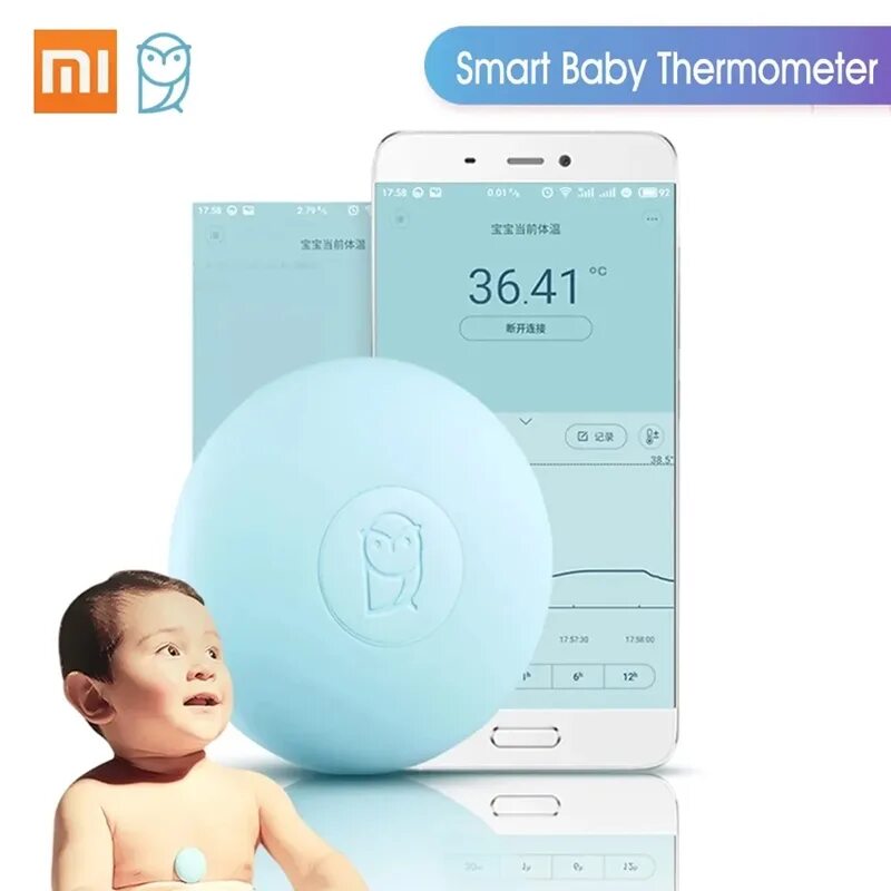 Умный термометр детский. Термометр Xiaomi Miaomiaoce. Miaomiaoce детский термометр. Градусник Xiaomi Miaomiaoce детский. Термометр нательный Xiaomi.