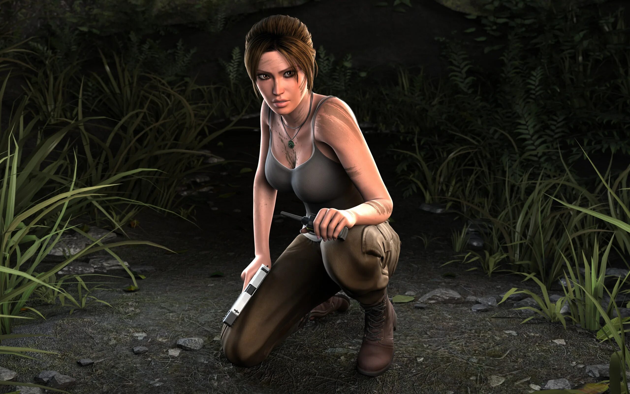 Lara croft 3d video