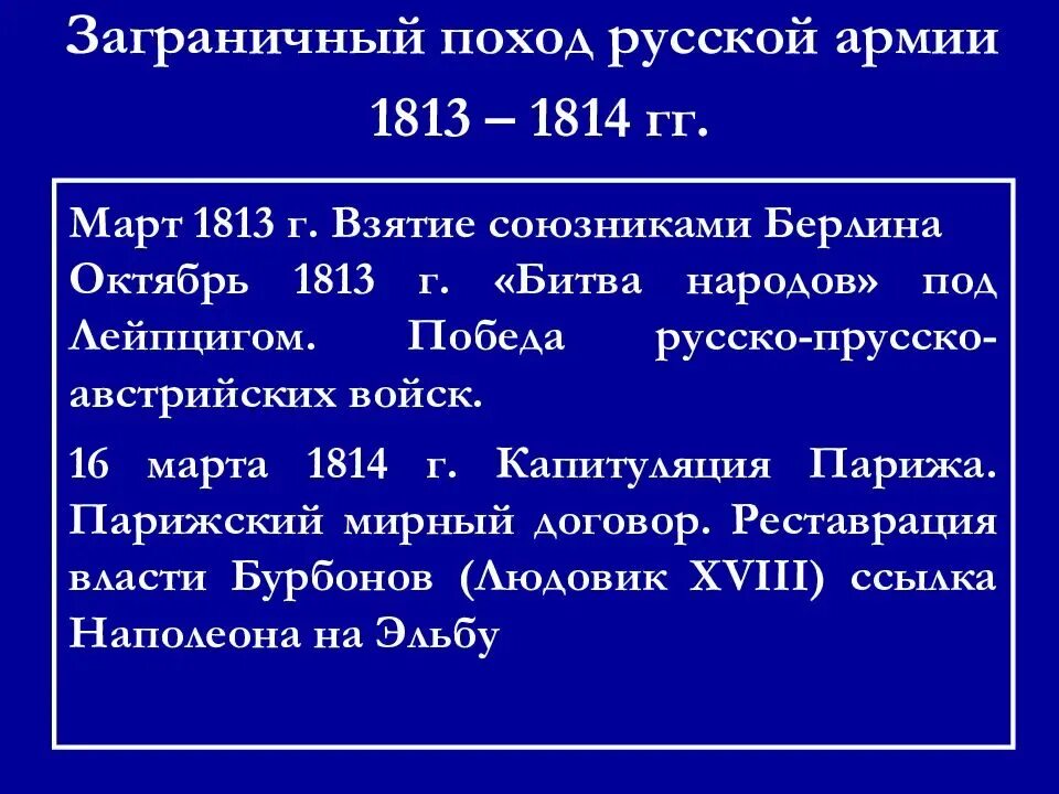 Назовите основные цели заграничных