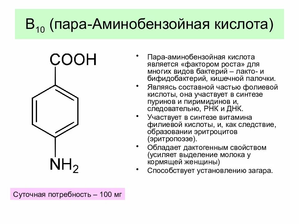 Пара кислота. Витамин в10 парааминобензойная кислота. мета аминобензойная кислота формула. п-аминобензойной кислоты формула. витамин в10 (парааминобензойная кислота, пабк).