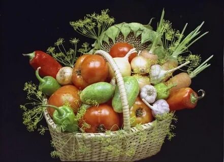 Корзина с овощами