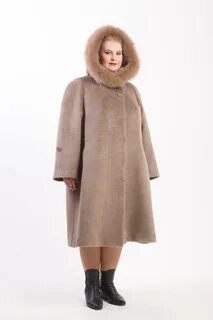 Пальто зимнее женское из альпака