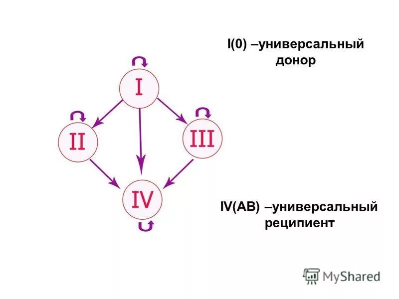 Реципиент и донор отличия