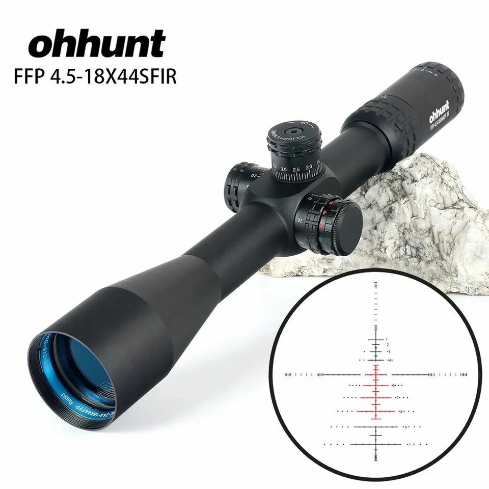 Прицел Hunting Rifle scope 4-16x44. Оптический прицел ohhunt. Прицел Bobcat King 4-16x44 FFP Compact. Сетка прицела ohhunt f191.