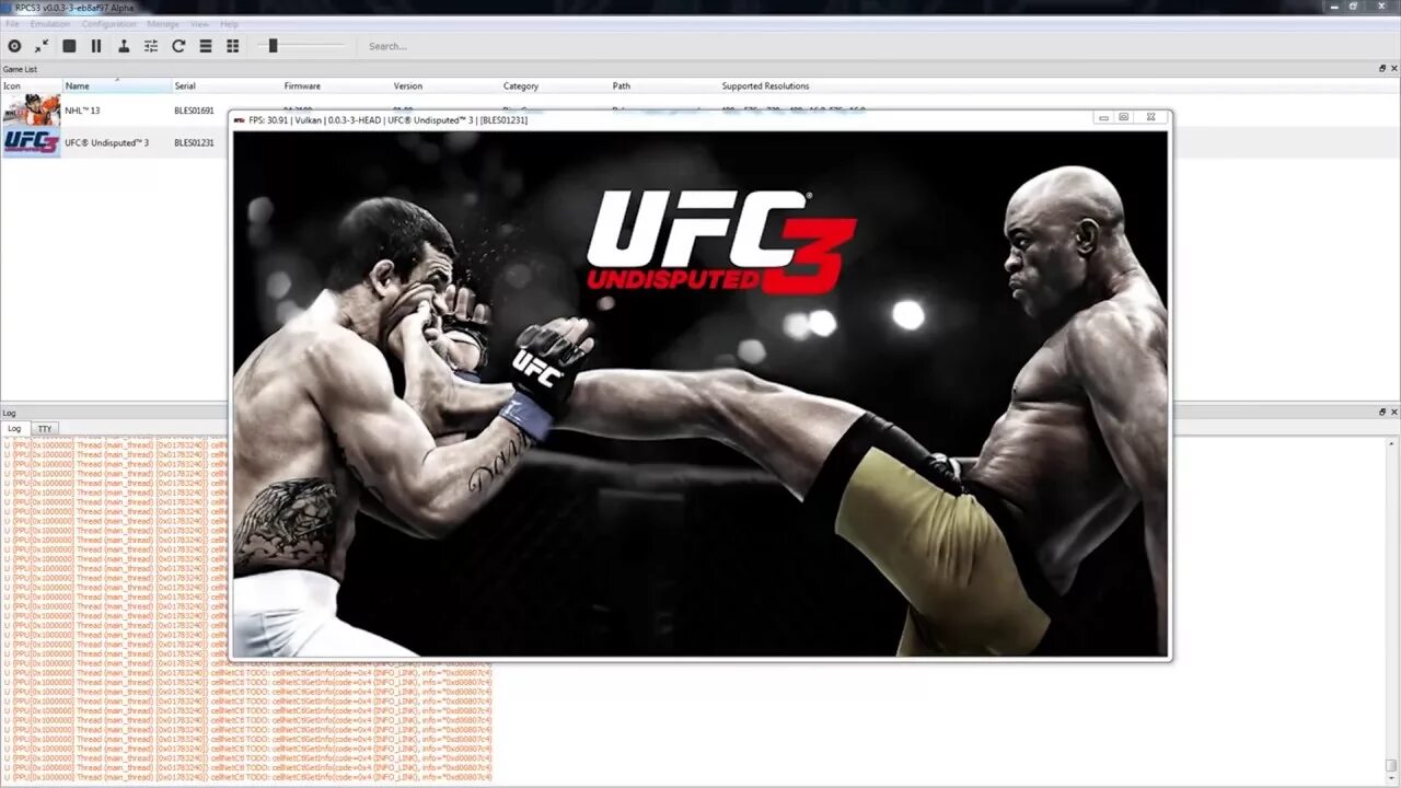 Ufc 3 эмулятор