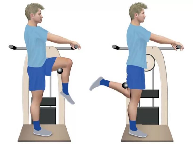 Упражнения для больных ног. Упражнения для реабилитации после эндопротезирования коленного. Гимнастика после эндопротезирования коленного сустава. Лечебная физкультура на тренажерах. Тренажеры для укрепления коленей.
