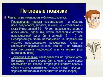 Повязки характеристика