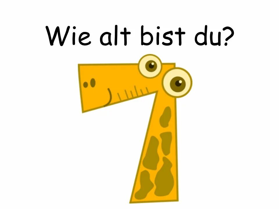 Alt bist du