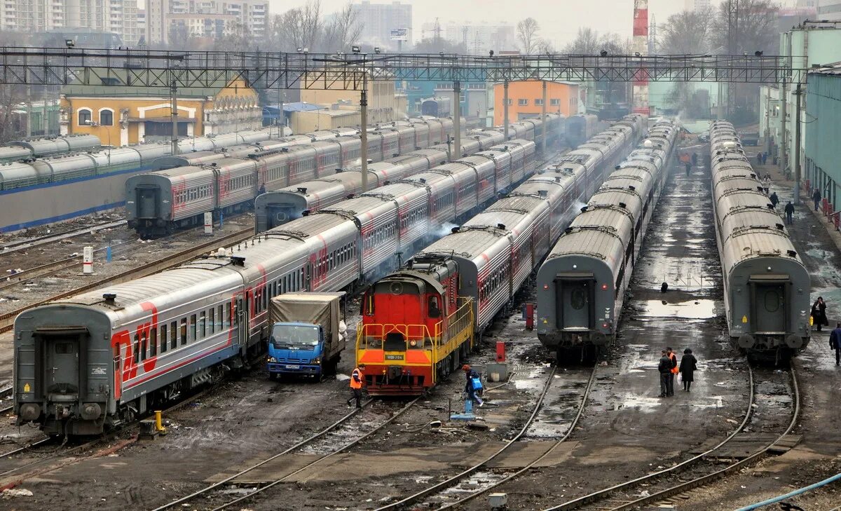 Парк пассажирских вагонов