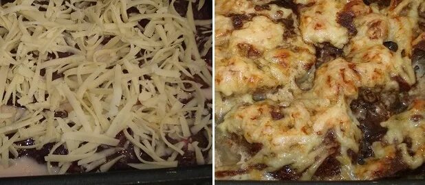 Печень с сыром в духовке