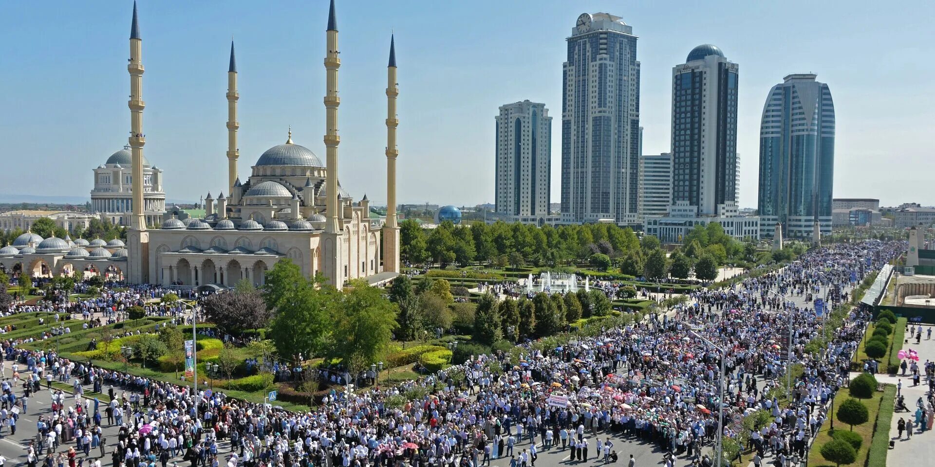 Население города Грозного 2022. Мусульманская Россия. Ураза в грозном