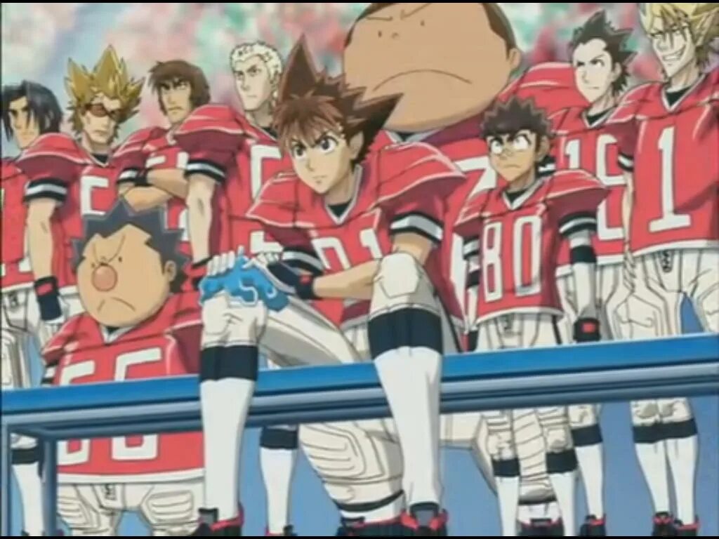 Команда 21 1. Айшилд 21. Айшилд 21 Сузуна. Agon Eyeshield 21.