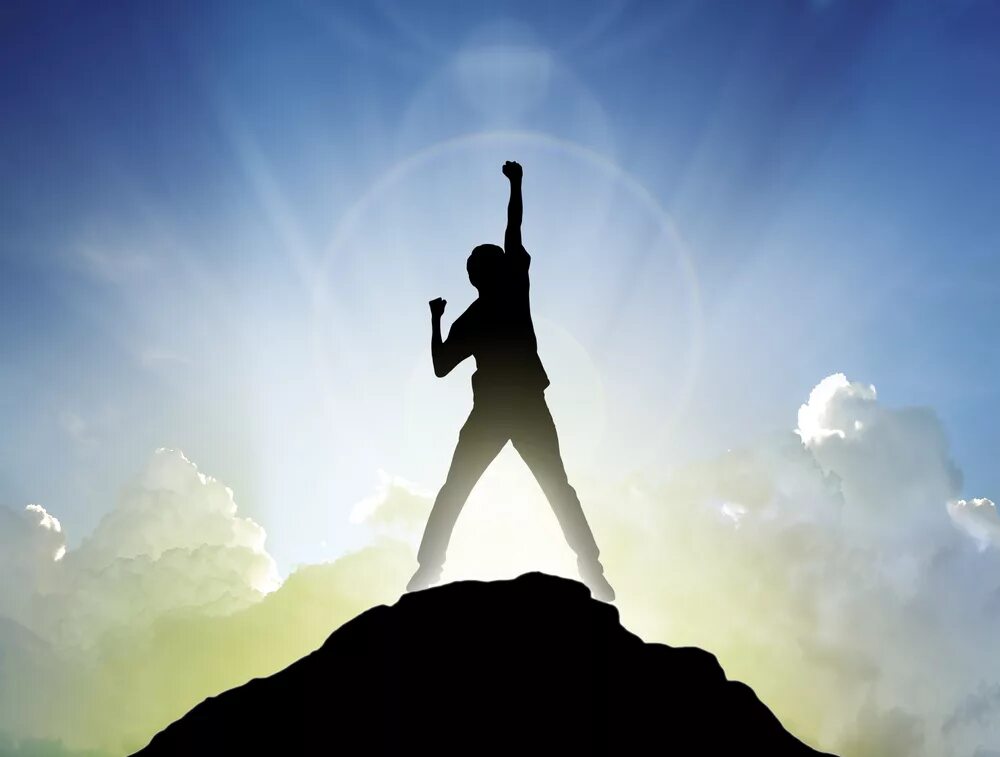 Счастье солнце. Победа человека сток. Победитель. Справиться с трудностями. Успех радость.
