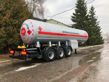 Бочка для перевозки газа