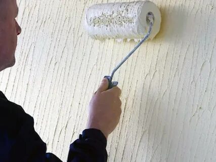 Можно ли наносить штукатурку валиком