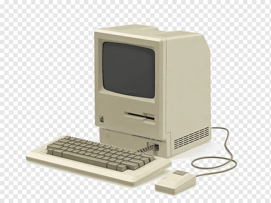 Old computer. Apple Macintosh 128k. Первый компьютер макинтош. Apple Macintosh 128k мышь.