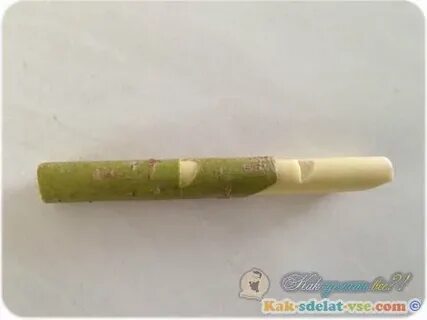 Свистулька из акации как сделать