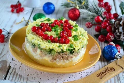 Печень трески на новый год