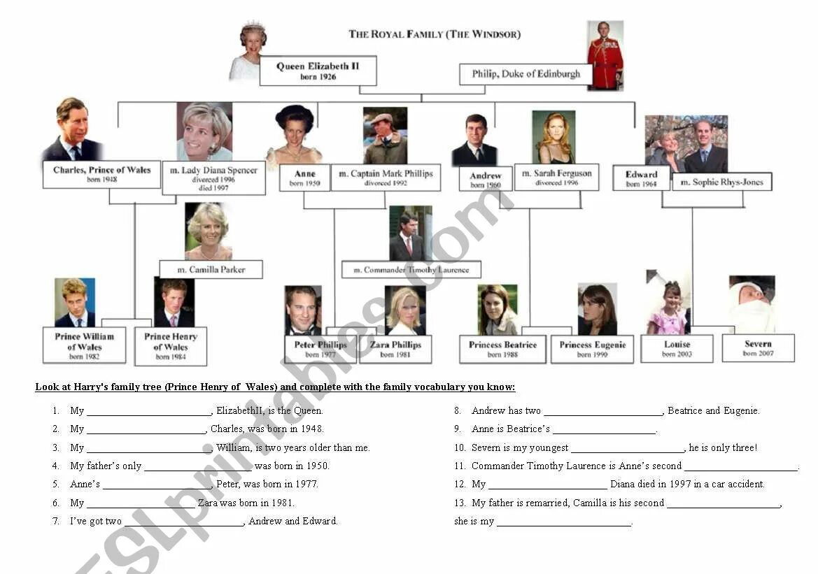 Британская Королевская семья Family Tree for Kids. British Royal Family Worksheets. Королевская семья Великобритании Древо. The British Royal Family 5 класс. Spotlight 5 family