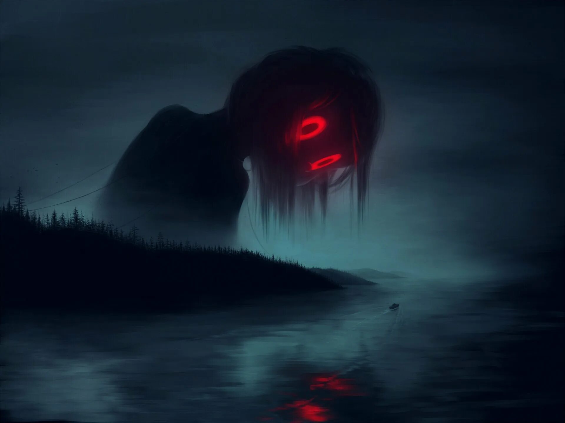 Scary night horror