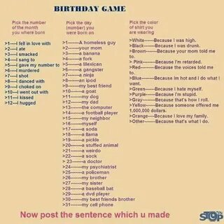 Pick a number